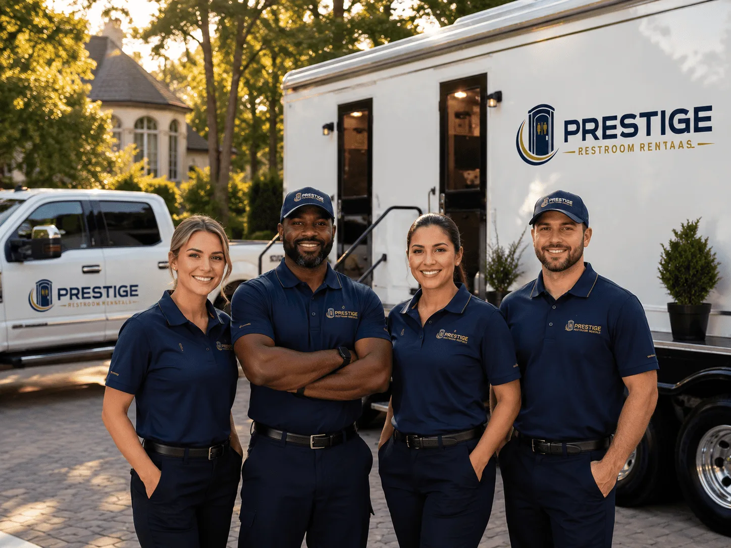 Trusted Luxury Portable Restrooms company in Crocker, MO